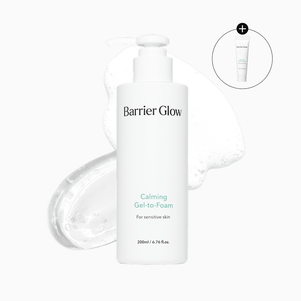 배리어글로우 진정 폼나는 젤클렌저 200ml